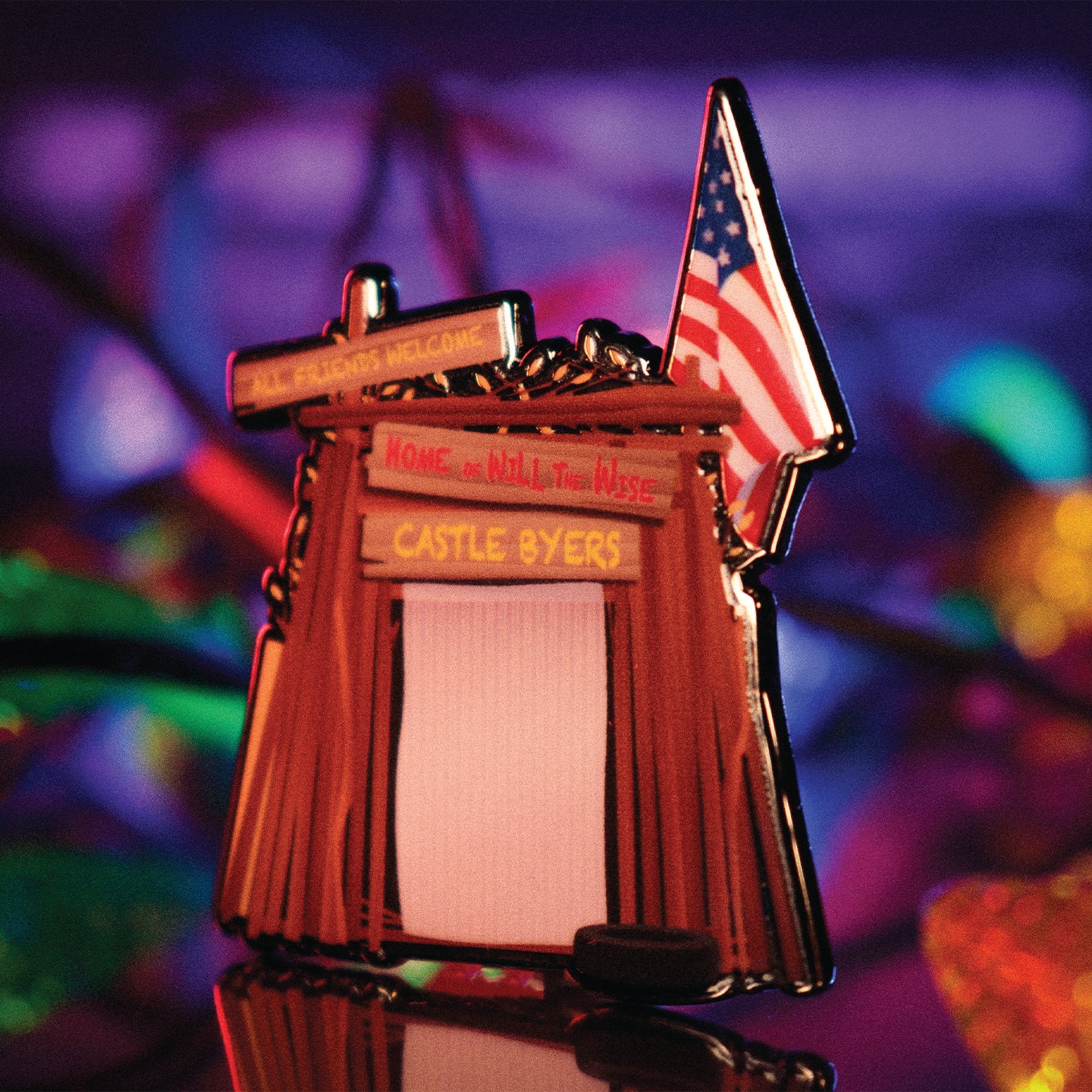 Stranger Things Castle Byers Limited Edition Pin Badge