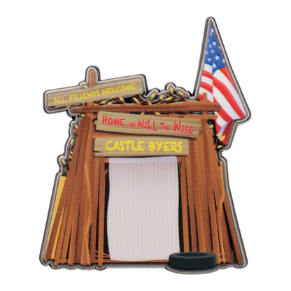 Stranger Things Castle Byers Limited Edition Pin Badge