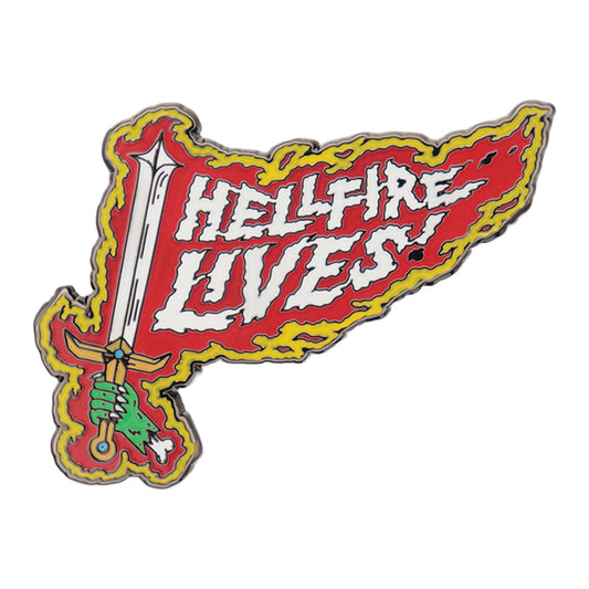 Stranger Things Hellfire Lives Limited Edition Pin Badge