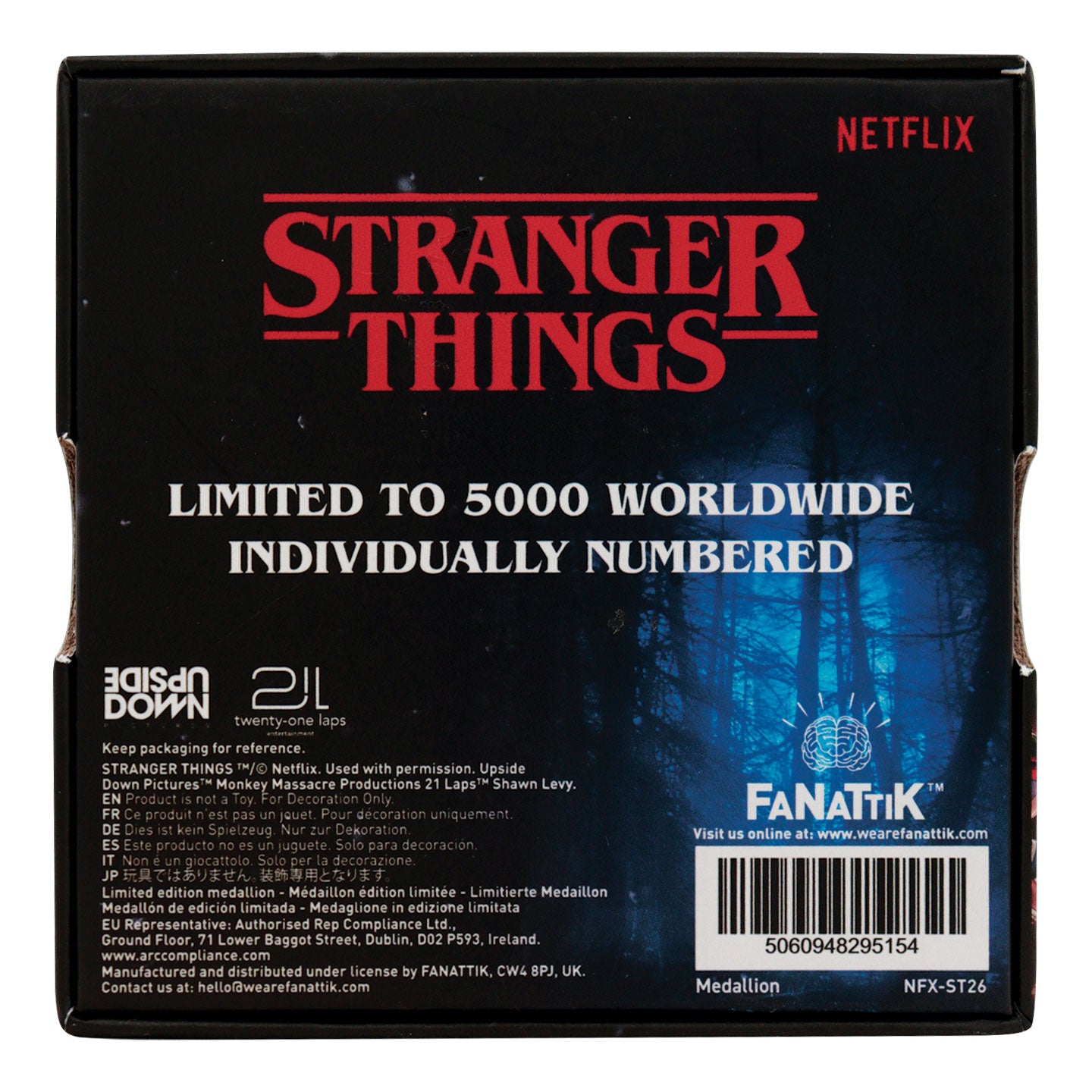Stranger Things Limited Edition Hellfire Club Medallion