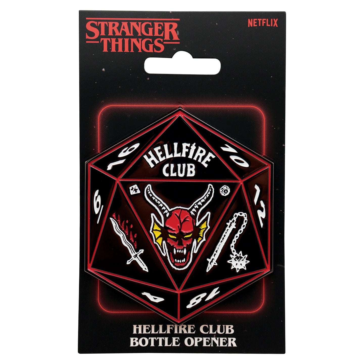 Stranger Things Hellfire Club Bottle Opener