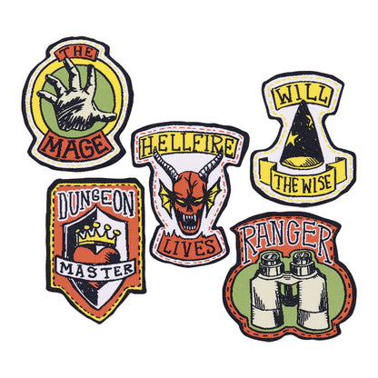 Stranger Things – Set of Five Fabric Patches