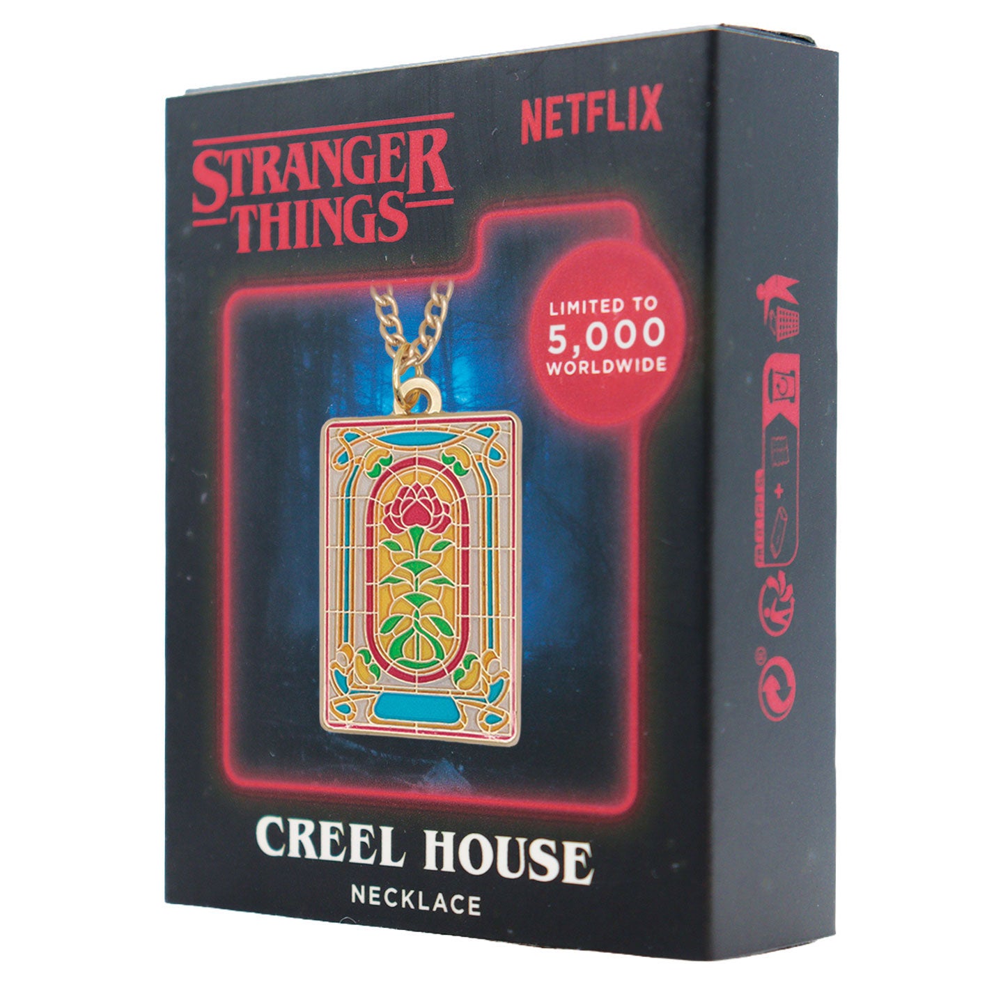 Stranger Things - Limited Edition Creel House Window Necklace