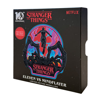 Stranger Things - Limited Edition Eleven & Mind Flayer Medallion