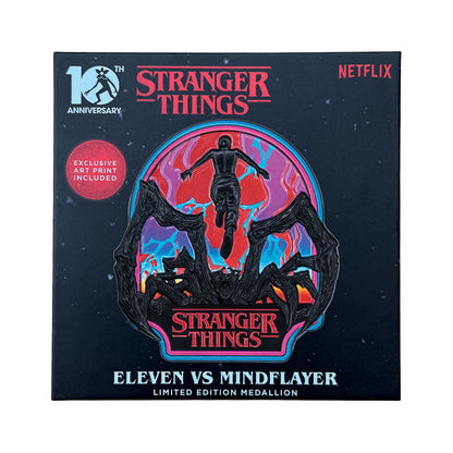 Stranger Things - Limited Edition Eleven & Mind Flayer Medallion