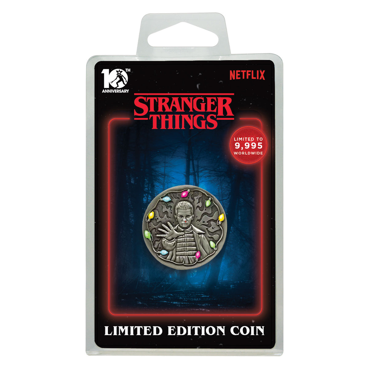 Stranger Things - Limited Edition 10th Anniversary Eleven Coin