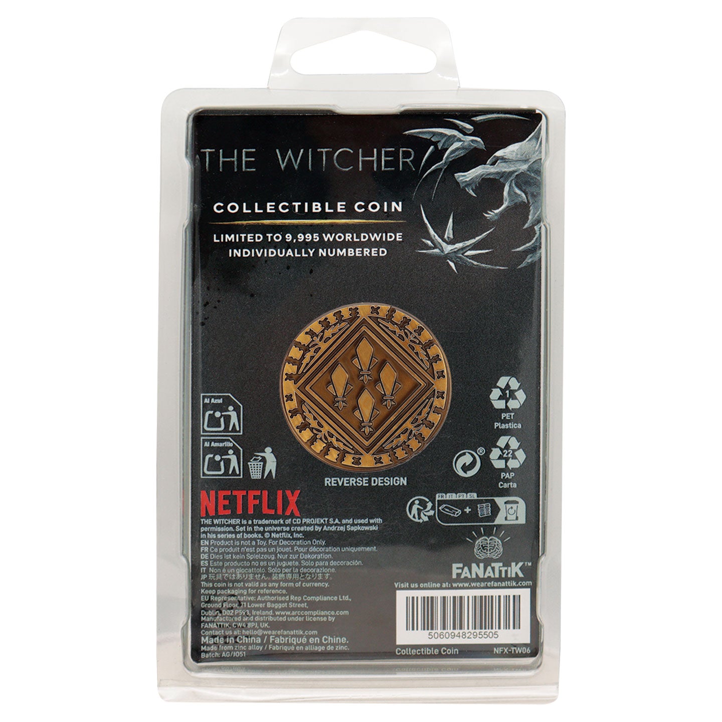 The Witcher "Toss a Coin to Your Witcher" Replica Coin