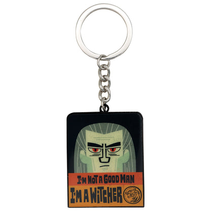 The Witcher and Roach Keyring