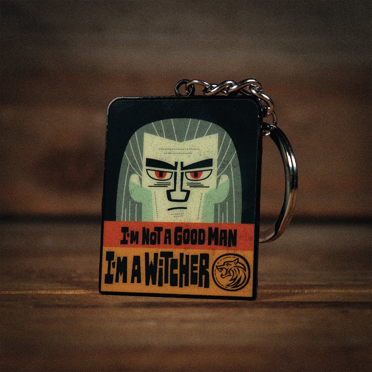 The Witcher and Roach Keyring