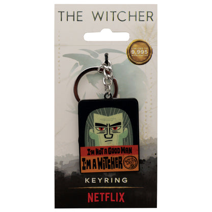 The Witcher and Roach Keyring