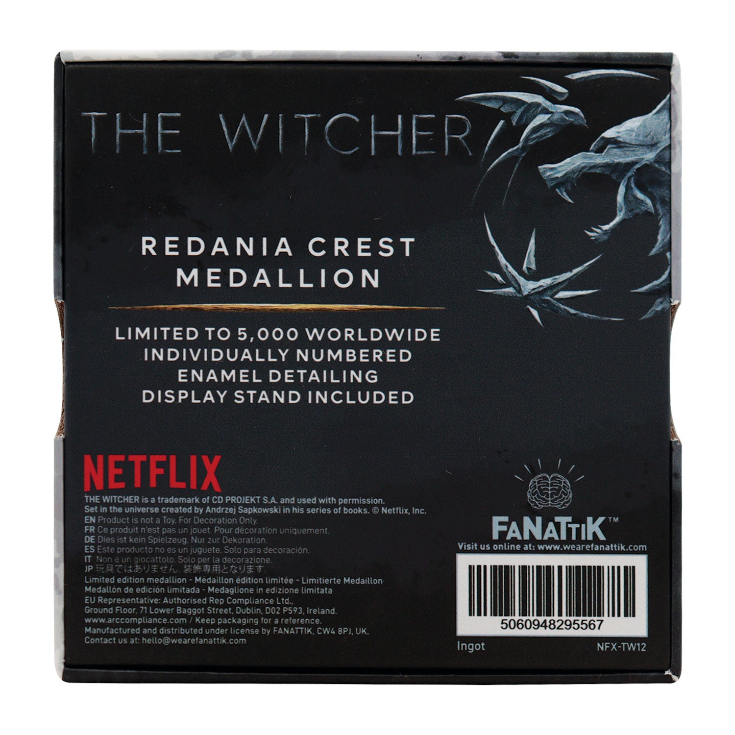 The Witcher Redania Crest Medallion