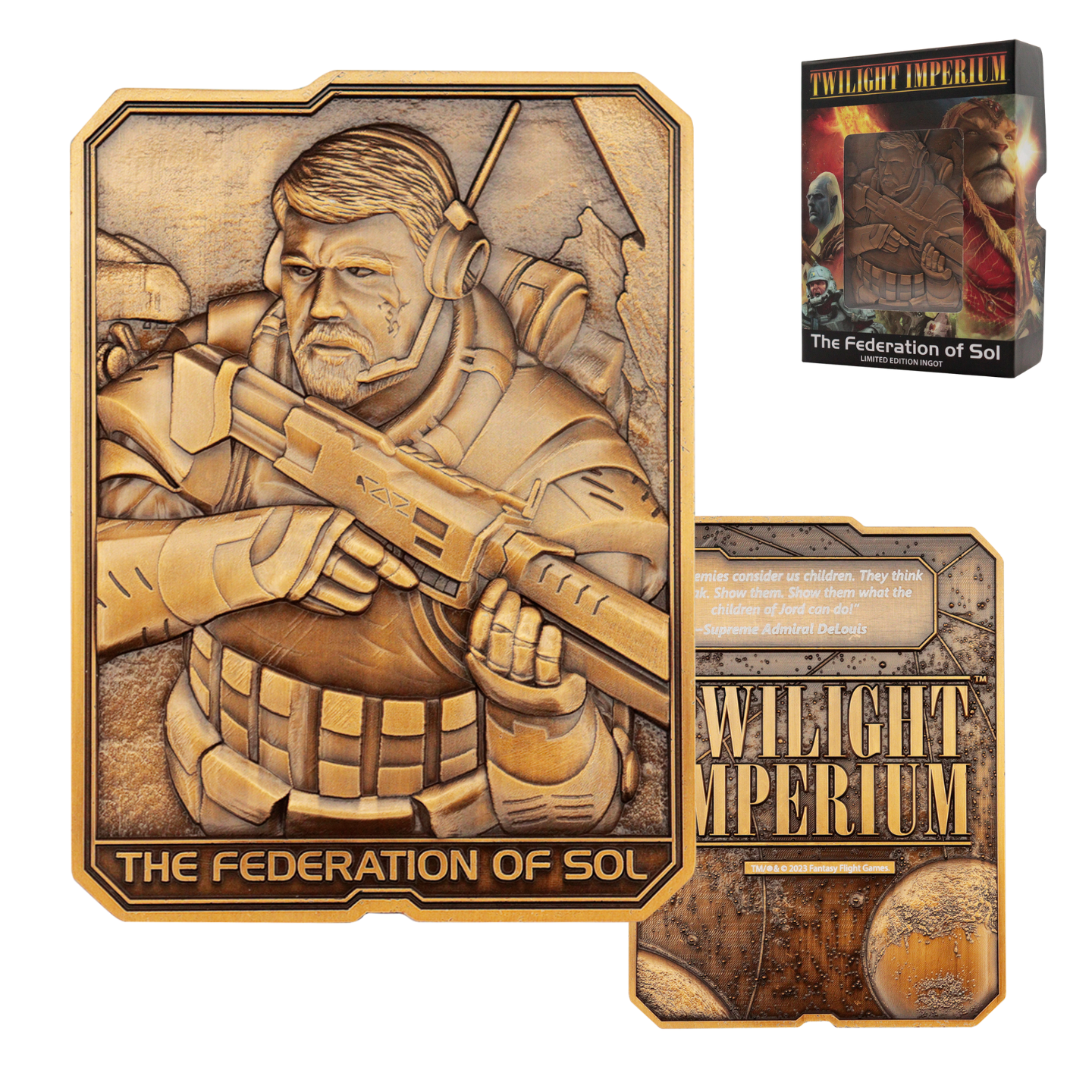 Twilight Imperium Limited Edition The Federation of Sol Ingot