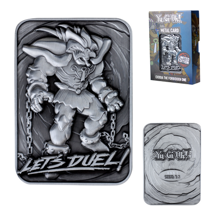 Yu-Gi-Oh! Limited Edition Exodia the Forbidden One Metal Card