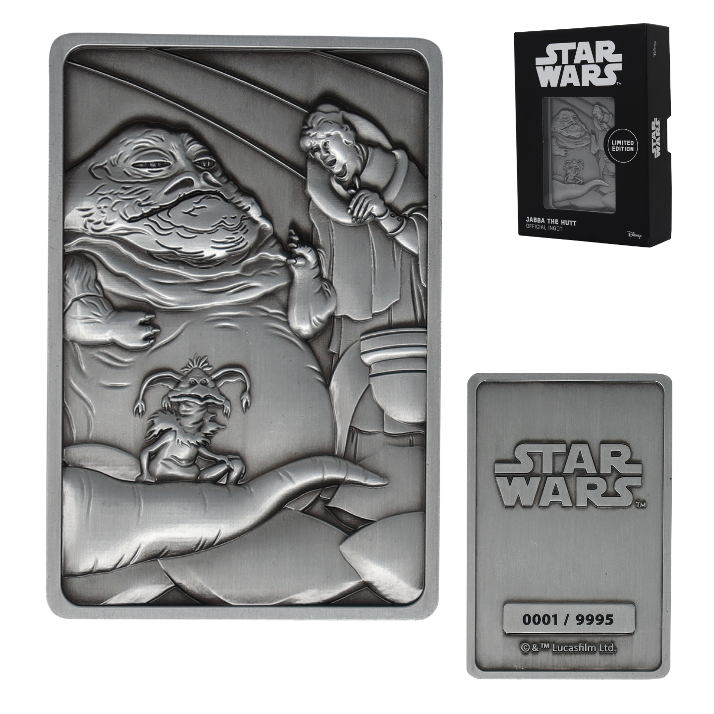 Star Wars Limited Edition Jabba the Hut Ingot
