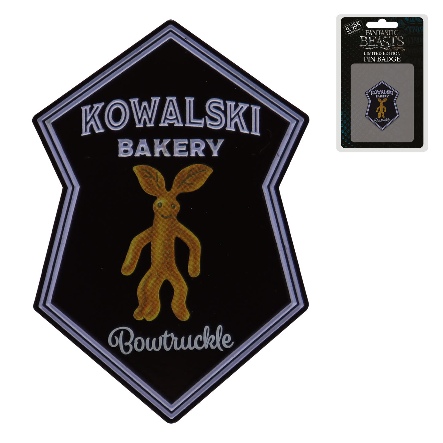 Fantastic Beasts Limited Edition Bowtruckle Pin Badge