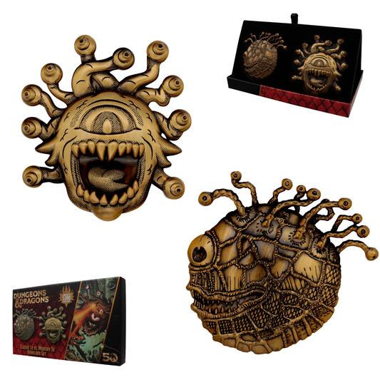 Dungeons & Dragons 50th Anniversary Beholder Twin Medallion Set
