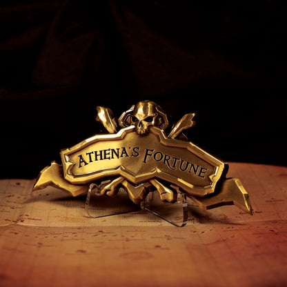 Sea of Thieves Limited Edition Athena's Fortune Ship Plaque Antique Edition