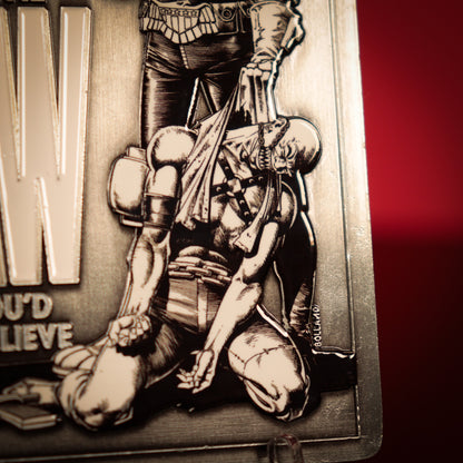 2000 AD Judge Dredd Comic Book Cover Ingot