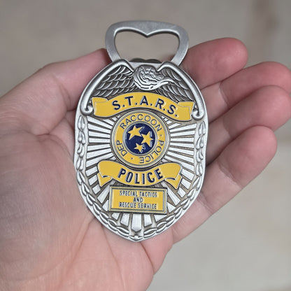 Resident Evil - Police Badge Heavy Duty Bottle Opener