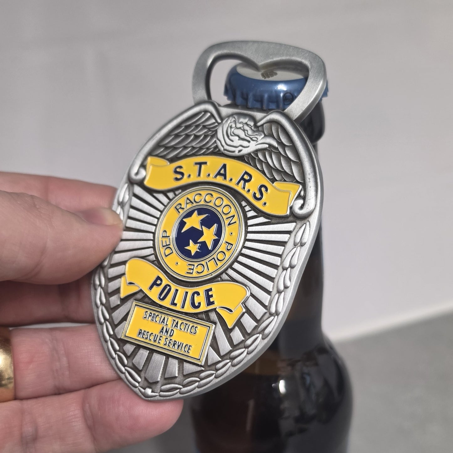 Resident Evil - Police Badge Heavy Duty Bottle Opener