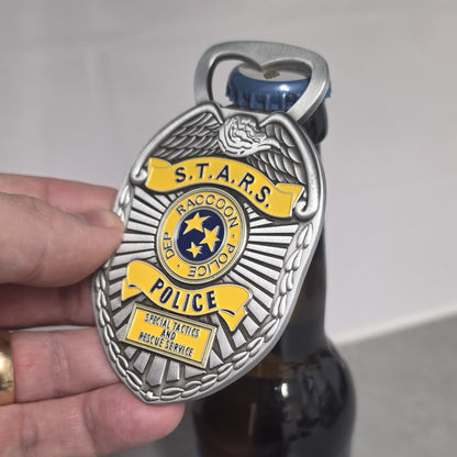 Resident Evil - Police Badge Heavy Duty Bottle Opener