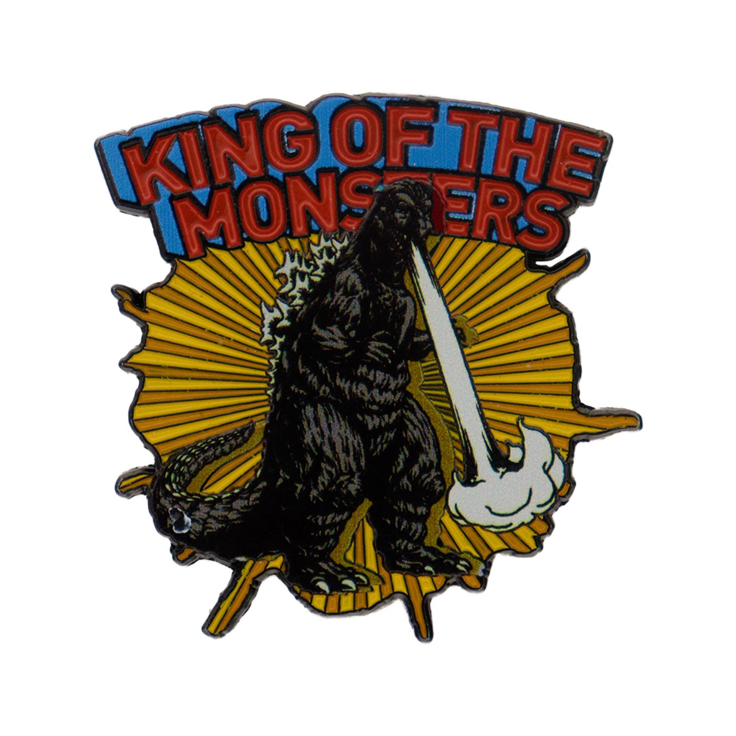 Godzilla king of the monsters limited edition pin badge from Fanattik