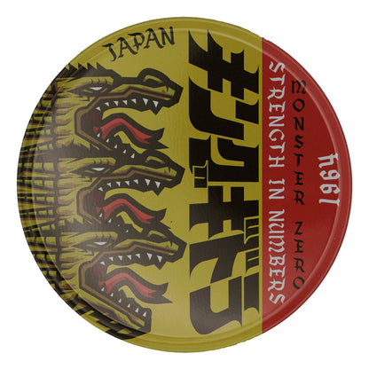 Godzilla Set of 4 Printed Metal Coasters