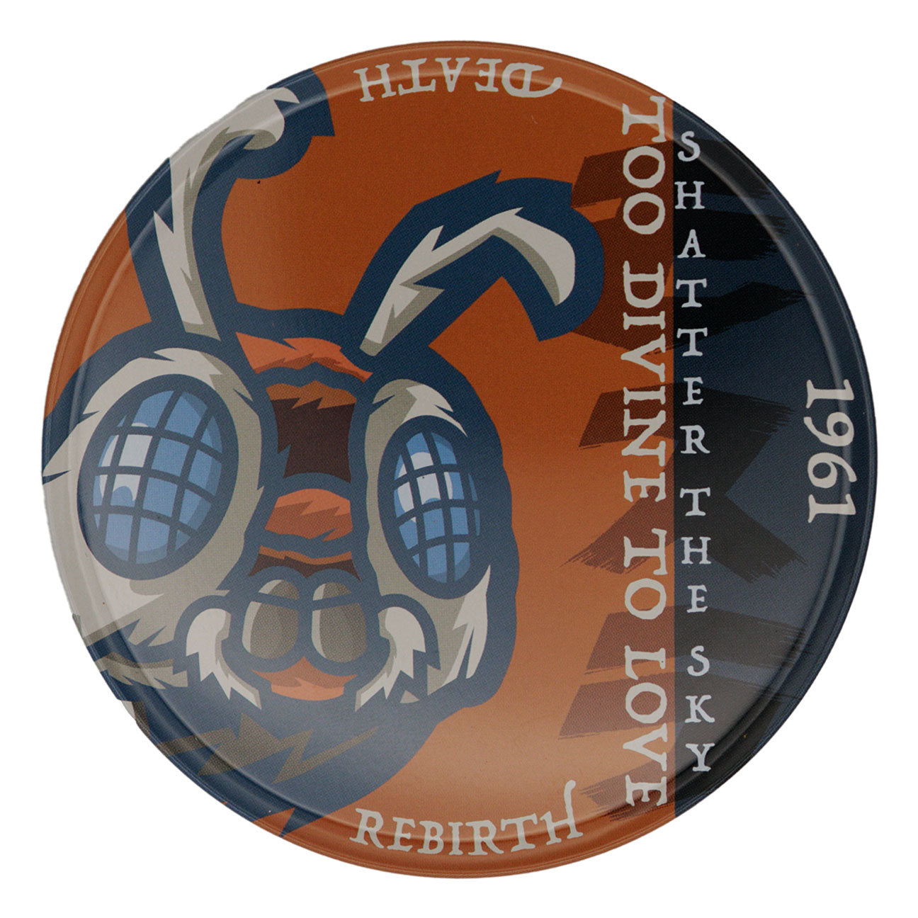 Godzilla Set of 4 Printed Metal Coasters