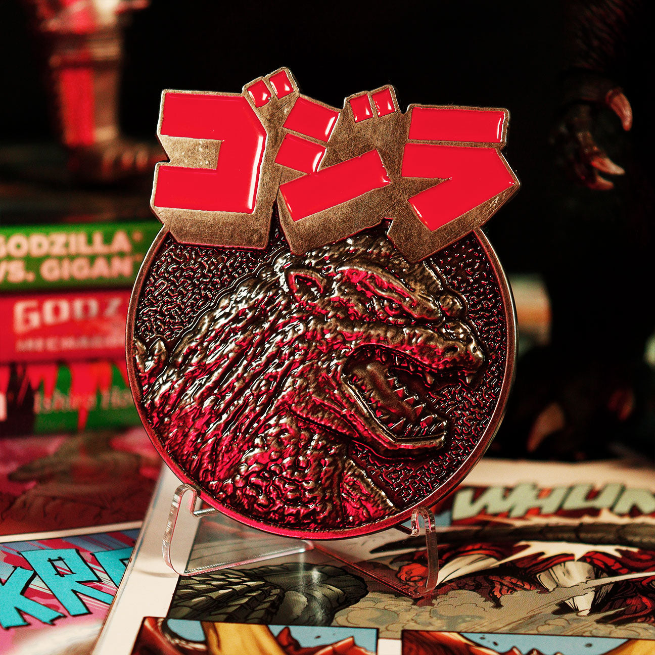Godzilla 70th Anniversary Limited Edition Medallion