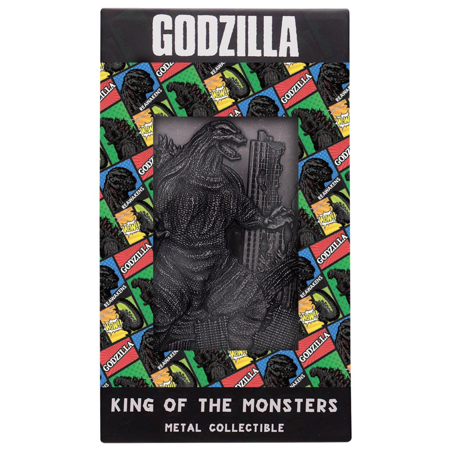 Godzilla King of Monsters XL Metal Collectible Ingot from Fanattik