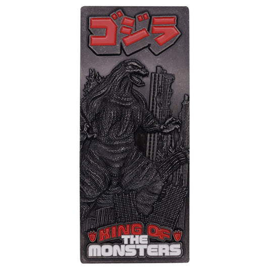 Godzilla King of Monsters XL Metal Collectible Ingot from Fanattik