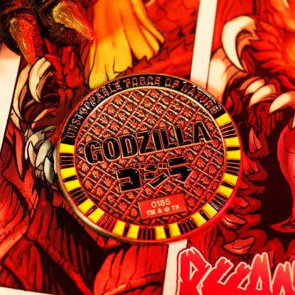 Godzilla 70th Anniversary Limited Edition Coin