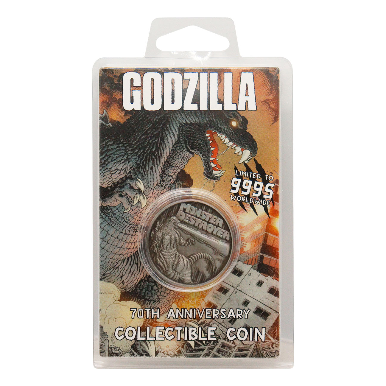 Godzilla 70th Anniversary Limited Edition Coin