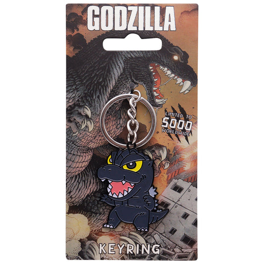 Godzilla limited edition miniature metal key ring from Fanattik