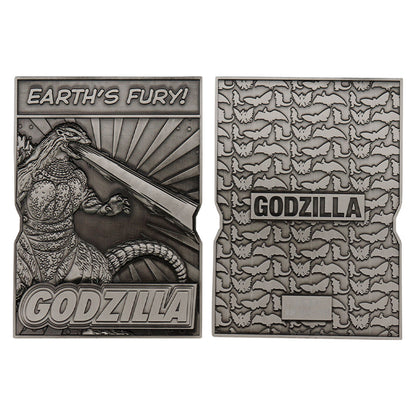 Godzilla 5 Piece Limited Edition Monsters Collectible Metal Ingot Set and collectors box