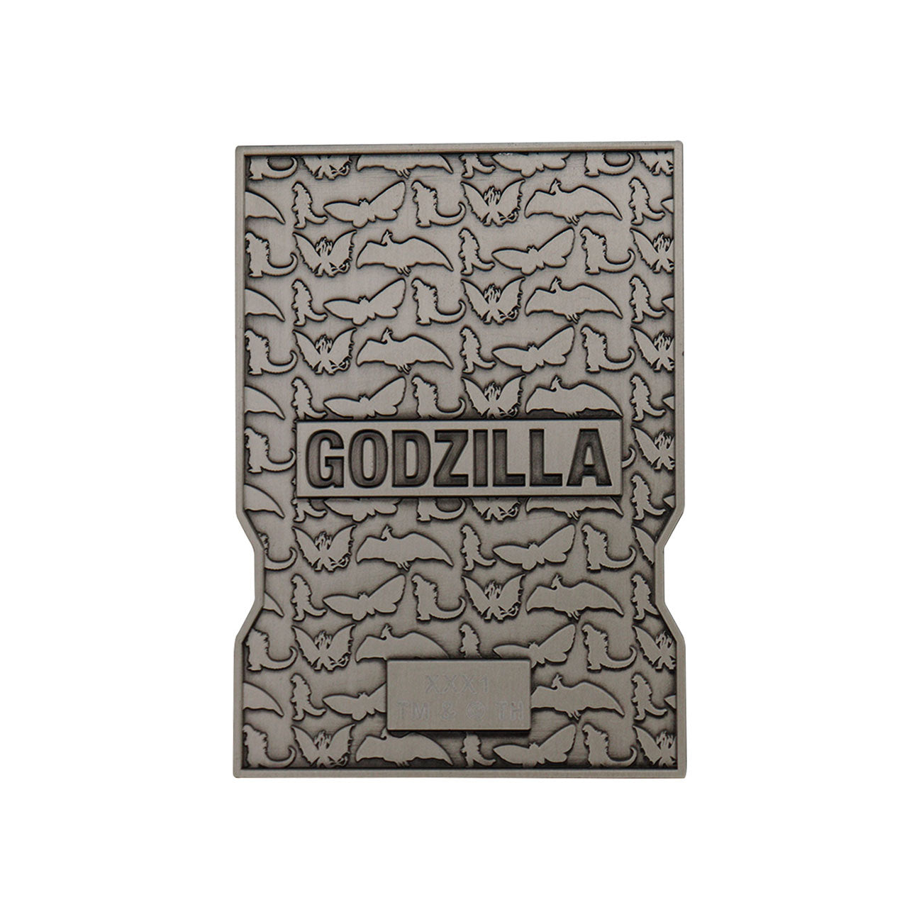 Godzilla 5 Piece Limited Edition Monsters Collectible Metal Ingot Set and collectors box