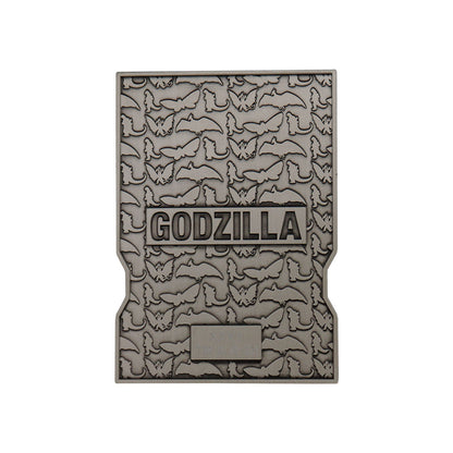 Godzilla 5 Piece Limited Edition Monsters Collectible Metal Ingot Set and collectors box