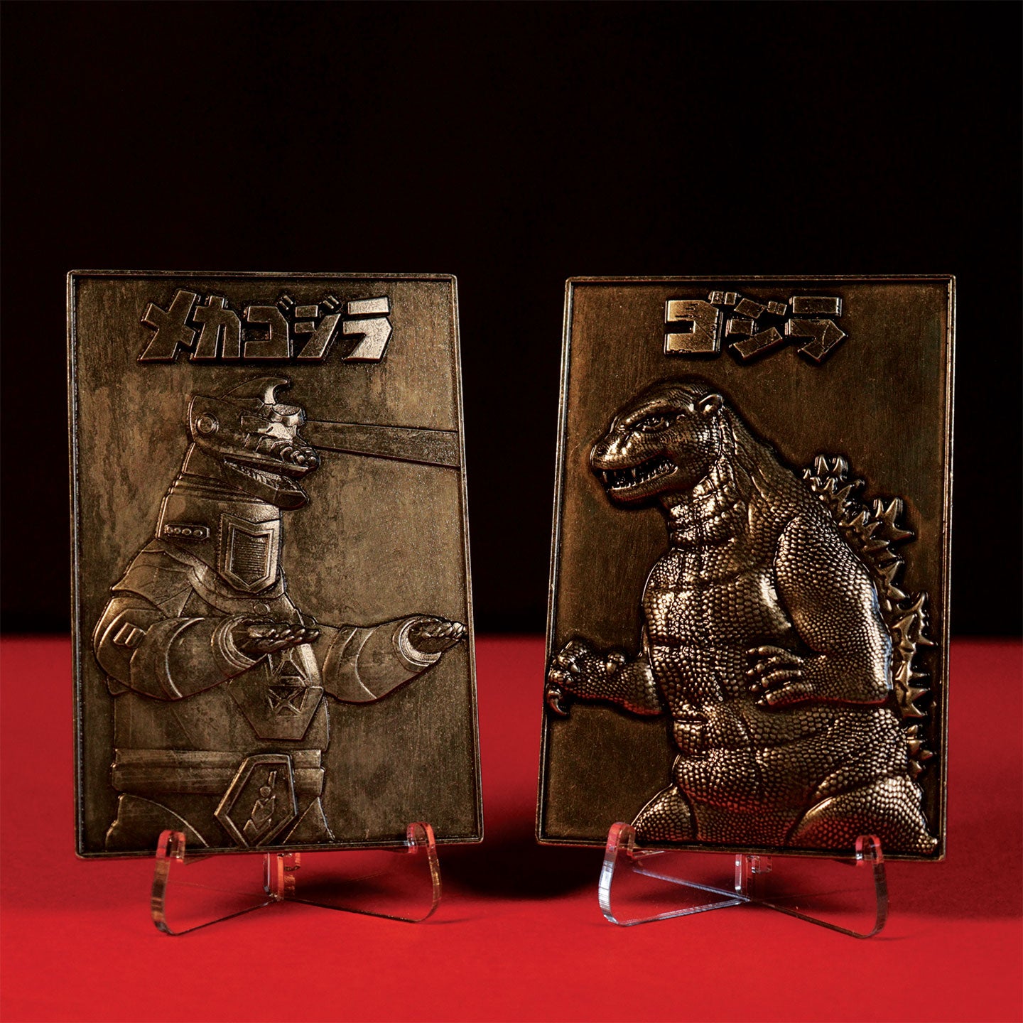 Godzilla 70th Anniversary Limited Edition Twin Collectible Ingot Set