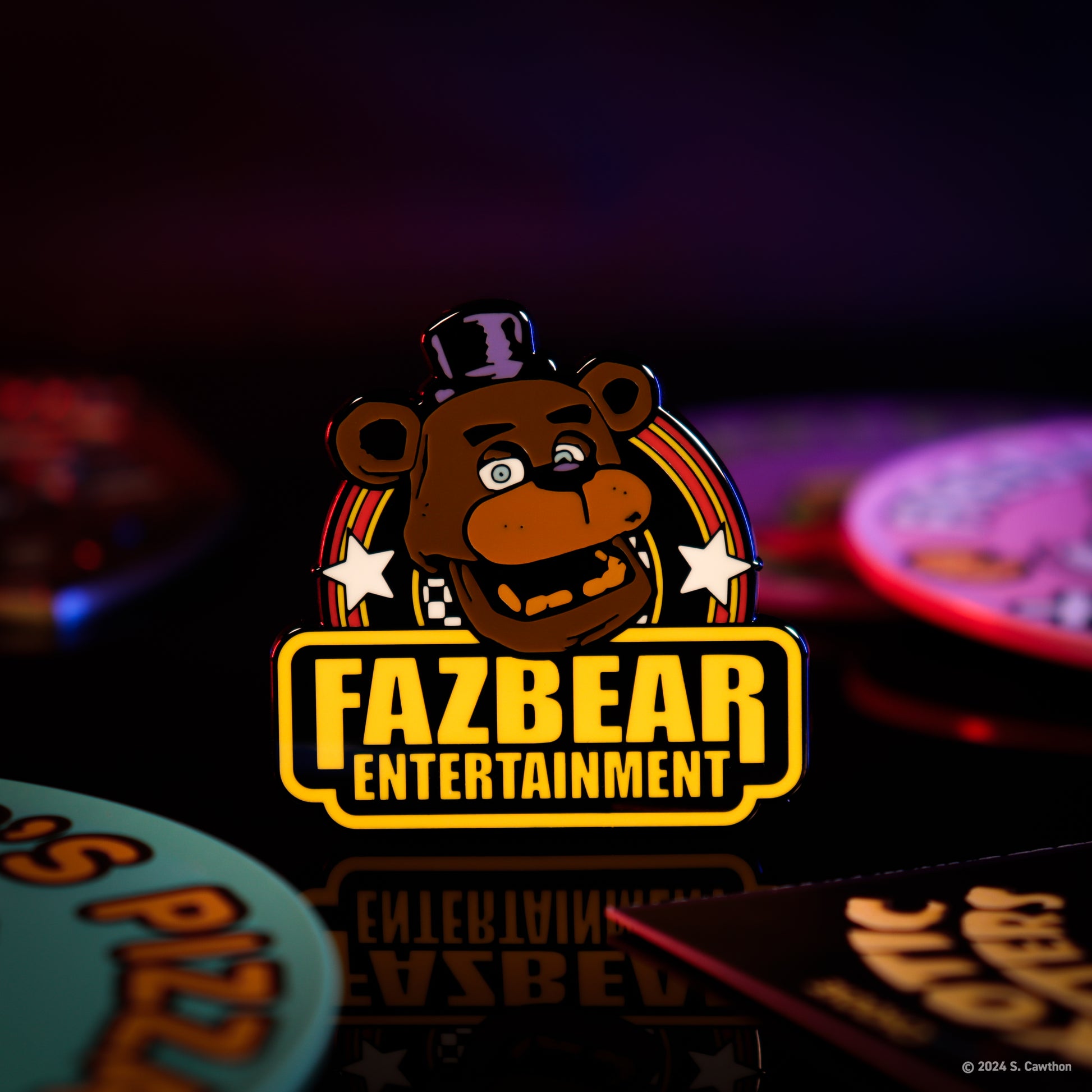 Five Nights at Freddy's Fazbear Entertainment Pin Badge