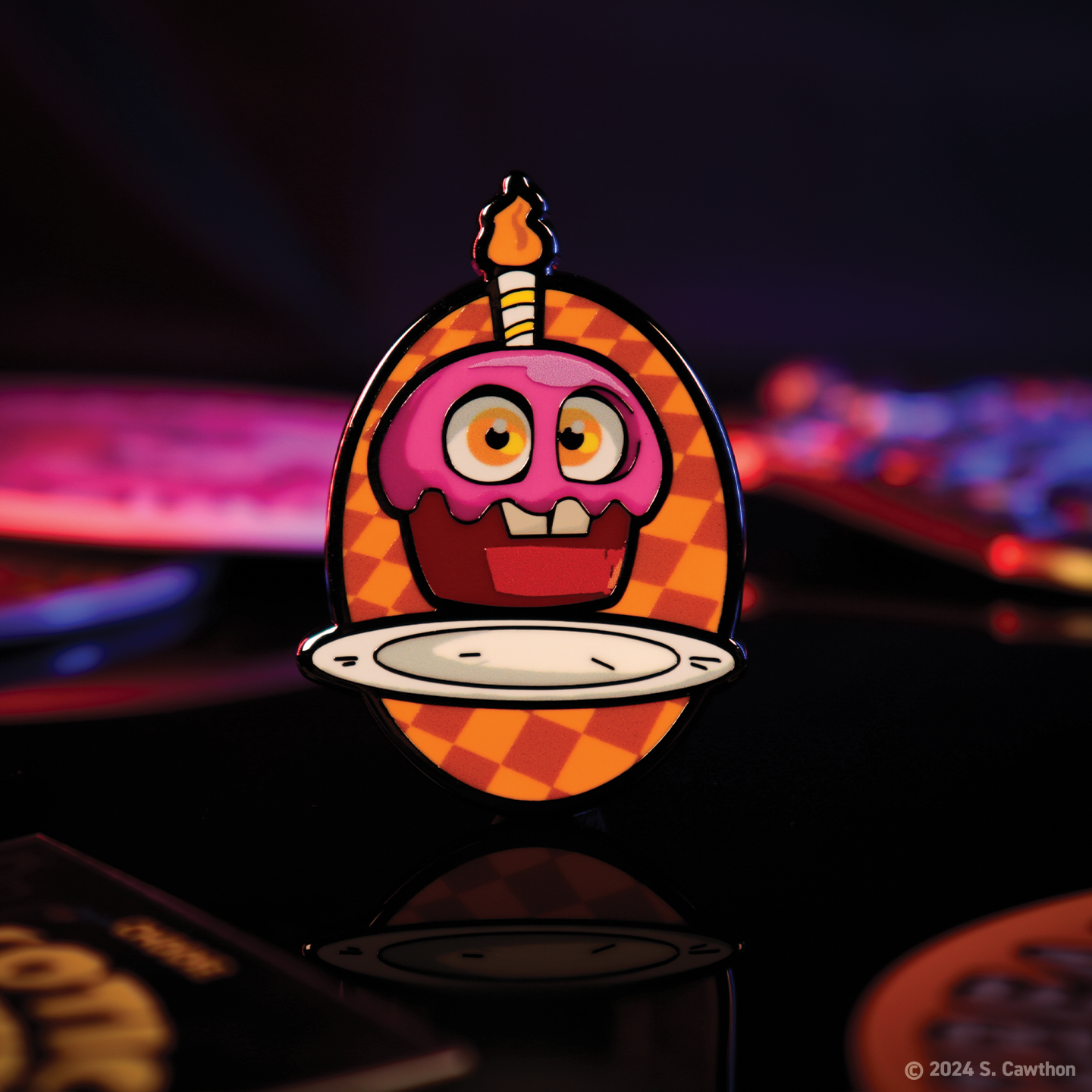 Five Nights at Freddy's Mystery Pin Badge CDU Containing 12 Blind Boxes