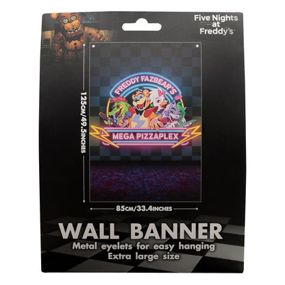 Five Nights at Freddy's Wall Banner Packaging face 