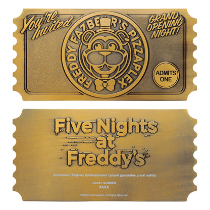 Five Nights at Freddy’s – Pizzaplex Opening Night Ticket