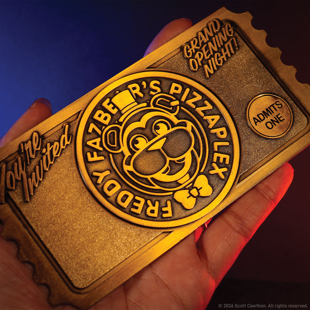 Five Nights at Freddy’s – Pizzaplex Opening Night Ticket