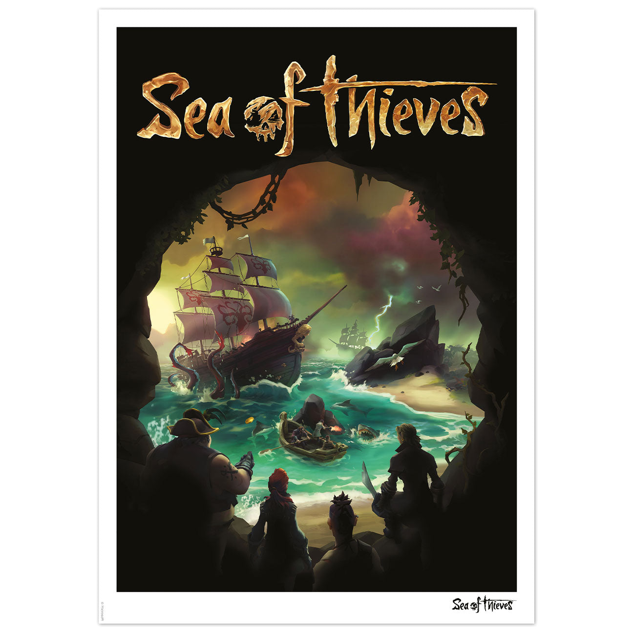 Sea of Thieves Limited Edition A3 Art Print from Fanattik