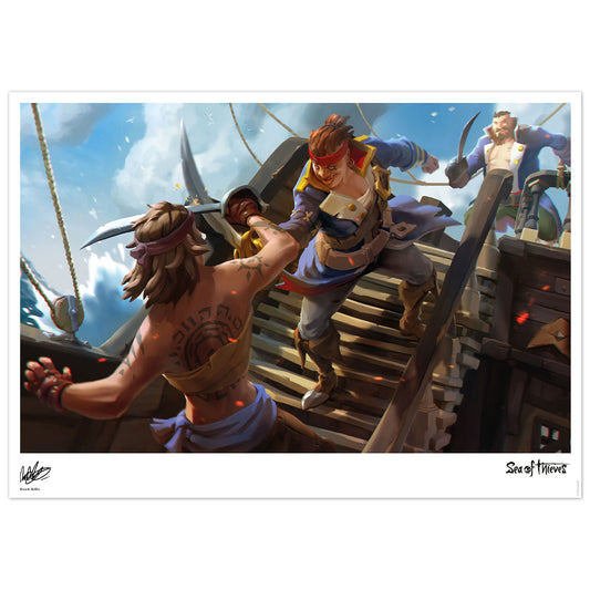 Sea of Thieves Limited Edition A3 Art Print from Fanattik