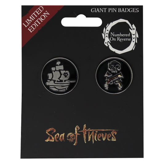 Sea of Thieves Limited Edition Set of 2 Pin Badges