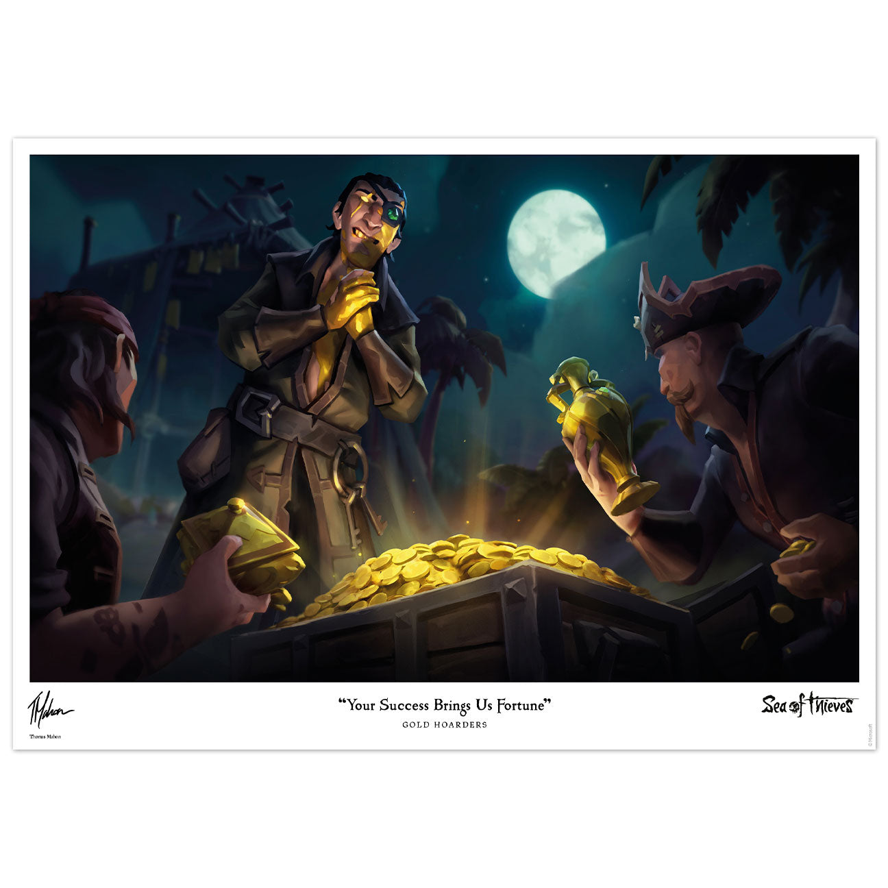 Sea of Thieves Limited Edition A3 Art Print from Fanattik