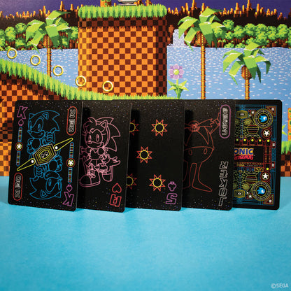 Sonic the Hedgehog – Playing Cards CDU Containing 12 Packs