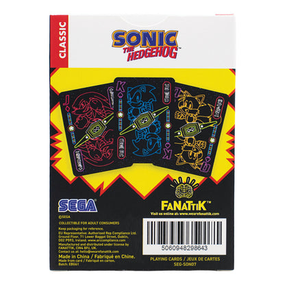 Sonic the Hedgehog – Playing Cards CDU Containing 12 Packs