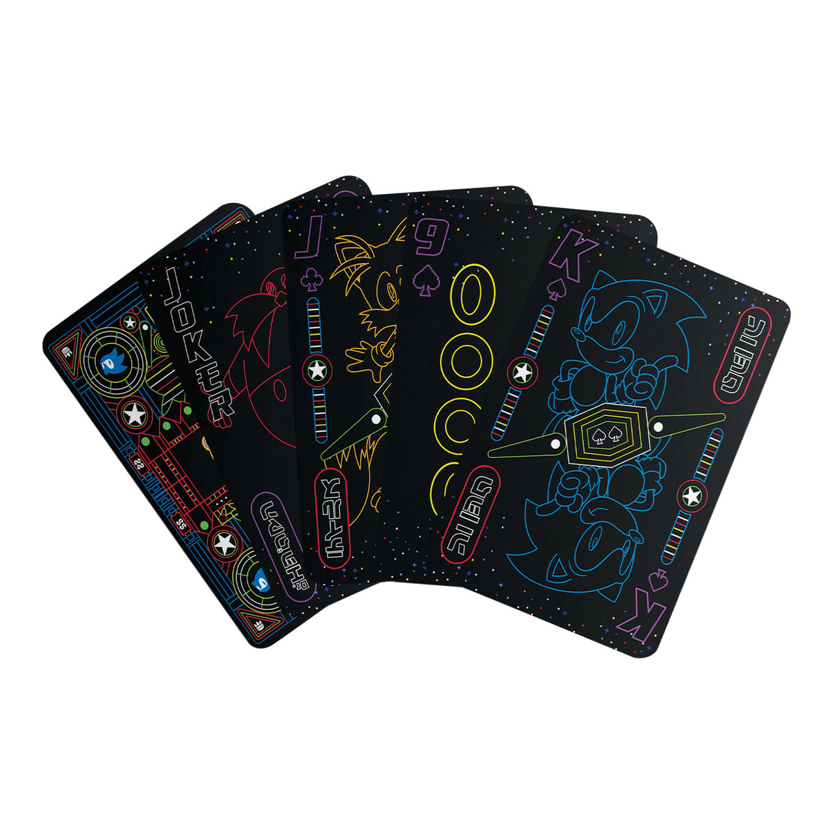 Sonic the Hedgehog – Playing Cards CDU Containing 12 Packs
